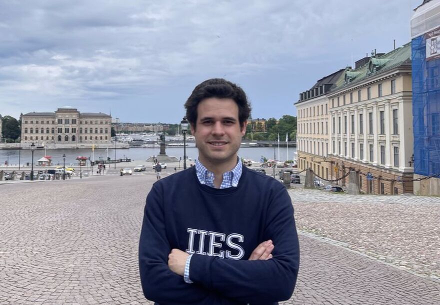 At the Royal Palace in Stockholm